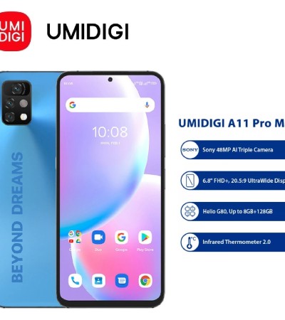 UMIDIGI A11 Pro Max 8G+128GB | SG官方商店| 6.8 FHD 2K显示屏| 48MP三合一摄像头| 5150mAh UMIDIGI A11 Pro Max 8G+128GB | SG官方商店| 6.8 FHD 2K显示屏| 48MP三合一摄像头| 5150mAh