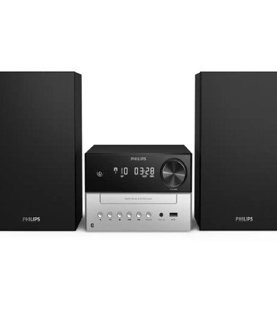 Philips TAM3205/12 Micro Music System Bluetooth, CD, MP3-CD, USB, FM, USB port for charging 18W Philips TAM3205/12 Micro Music System Bluetooth, CD, MP3-CD, USB, FM, USB port for charging 18W